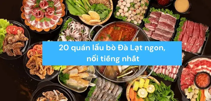 Top 20 Quán Lẩu Bò Đà Lạt Ngon, Nổi Tiếng Cực Hút Khách | Zalopay