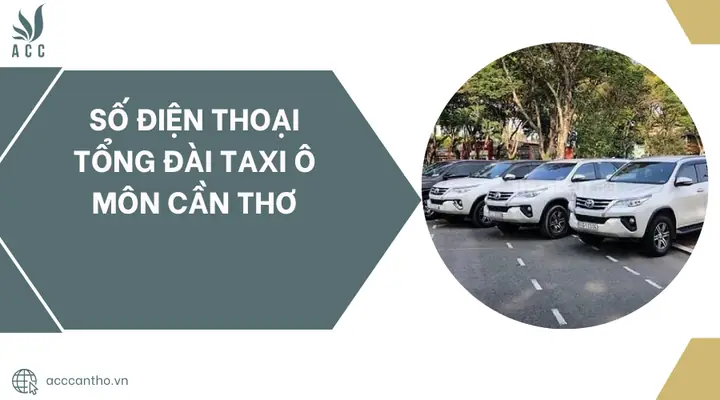 Tổng Đài Taxi Ô Môn