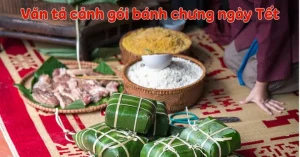 25 Bài Văn Tả Cảnh Gói Bánh Chưng Ngày Tết Ngắn Gọn, Điểm Cao
