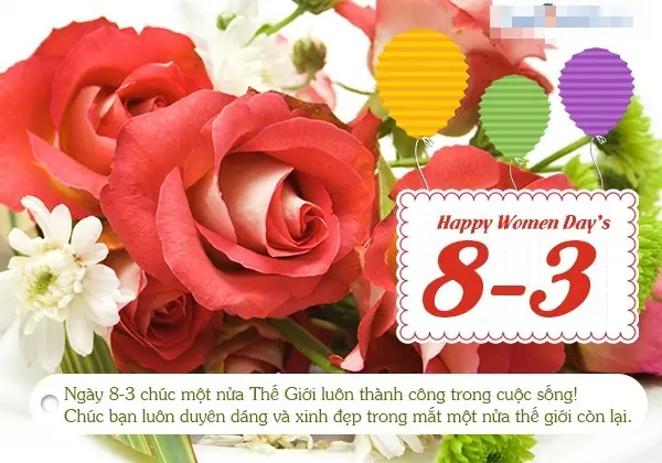 Hình Ảnh Cho Tải Thiệp Chúc Mừng Ngày 8 3: