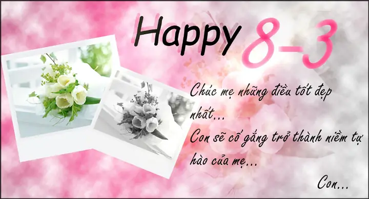 Hình Ảnh Cho Tải Thiệp Chúc Mừng Ngày 8 3:
