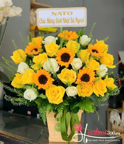 Hoa Hướng Dương Tặng Mẹ