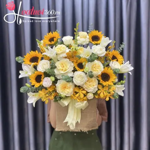 Bst Hoa Hướng Dương Đẹp, Bán Chạy Tại Hoa Tươi 360 Bst Hoa Hướng Dương Đẹp, Bán Chạy Tại Hoa Tươi 360