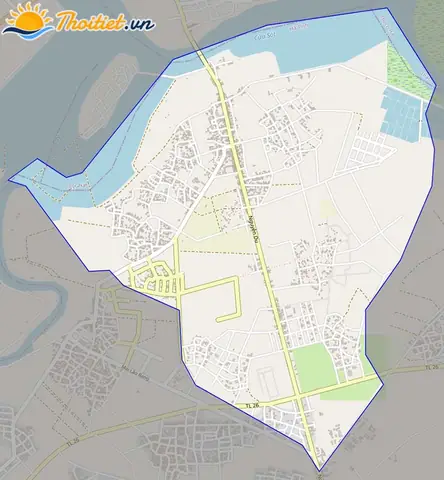 Bản Đồ Xã Thạch Hạ