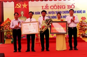 Xã Xuân Tường, Huyện Thanh Chương Đón Bằng Công Nhận Xã Đạt ...
