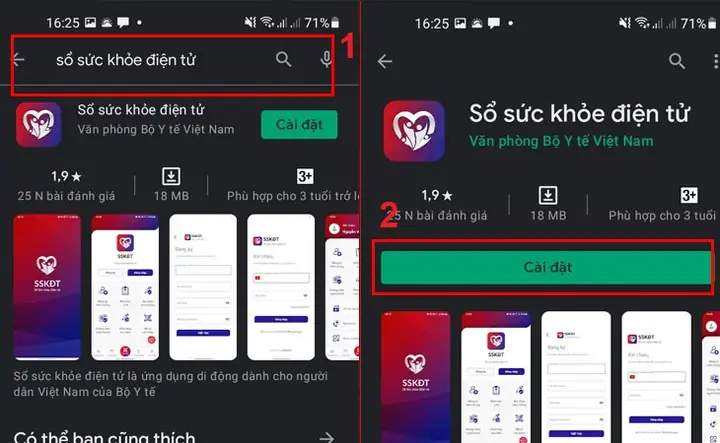 Xem Trên App Sổ Sức Khỏe Điện Tử