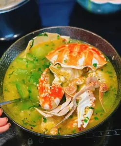 Bước Chinh Phục Món Canh Ghẹ Nấu Bí Xanh Thanh Mát