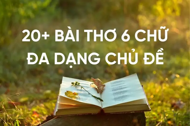 Thơ 6 Chữ Là Gì? Tổng Hợp 20+ Bài Thơ 6 Chữ Hay Đa Dạng Chủ Đề ...