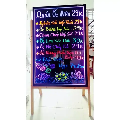 Top Những Mẫu Thực Đơn Quán Ốc Đẹp Nhất