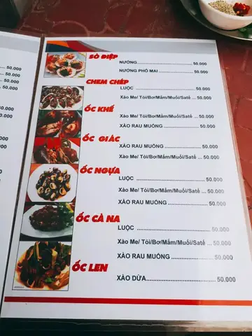 Xác Định Kiểu Dáng Menu