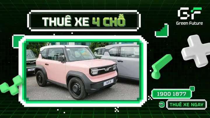 Bảng Giá Thuê Xe 4 Chỗ Tự Lái & Có Tài - Xe Xanh, Xế Xịn