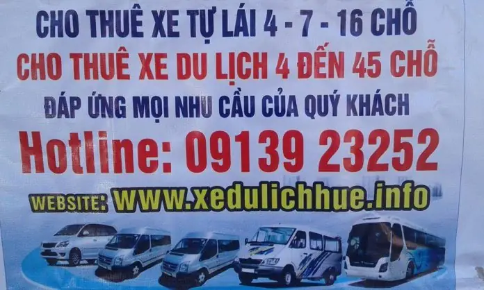Thuê Xe Huế