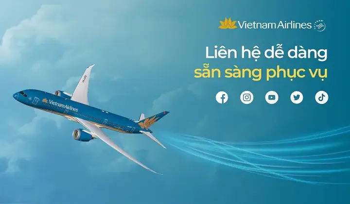 Vietnam Airlines Luôn Sẵn Sàng Phục Vụ Khách Hàng Vietnam Airlines Luôn Sẵn Sàng Phục Vụ Khách Hàng