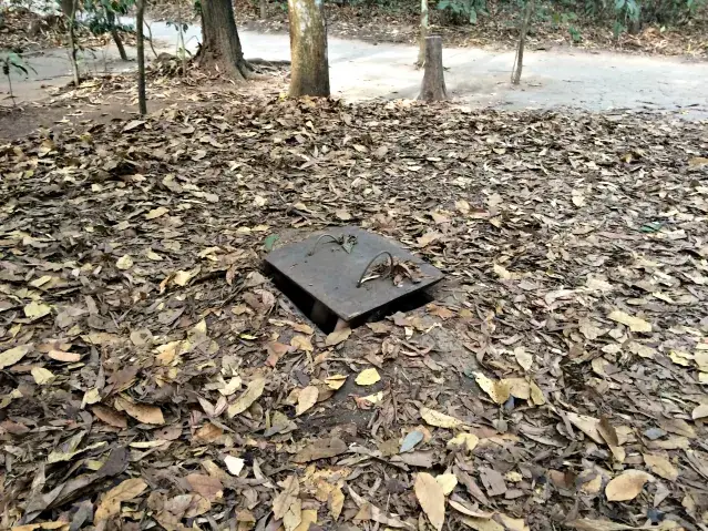 Crawl Through The Cu Chi Tunnels