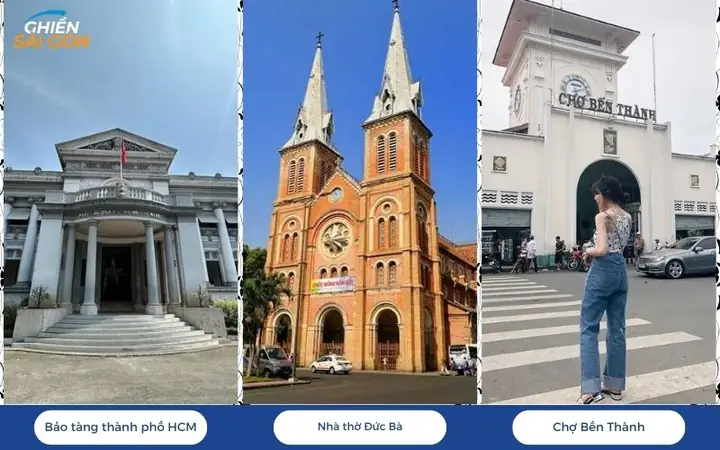 Buổi Chiều: Tham Quan Các Địa Điểm Nổi Tiếng Ở Sài Gòn