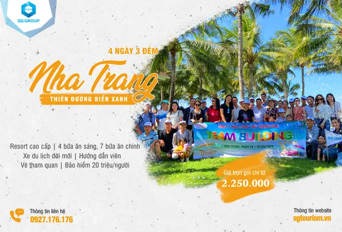 Tour Nha Trang 4 Ngày 3 Đêm 2025 - Trọn Gói Từ: 2.990.000đ