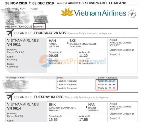 Hướng Dẫn Tra Cứu Hóa Đơn Vietnam Airline
