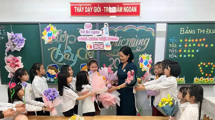 Tiến Hành Trang Trí Bảng Tiến Hành Trang Trí Bảng