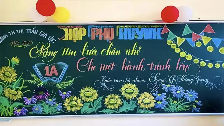 Mẫu Trang Trí Bảng 20/11 Sử Dụng Bóng Bay Mẫu Trang Trí Bảng 20/11 Sử Dụng Bóng Bay