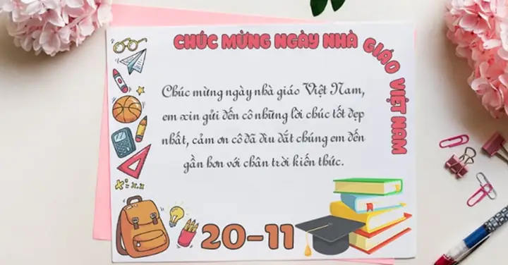 10+ Cách Làm Thiệp 20/11 Đẹp Mắt, Dễ Làm Tặng Thầy Cô Giáo