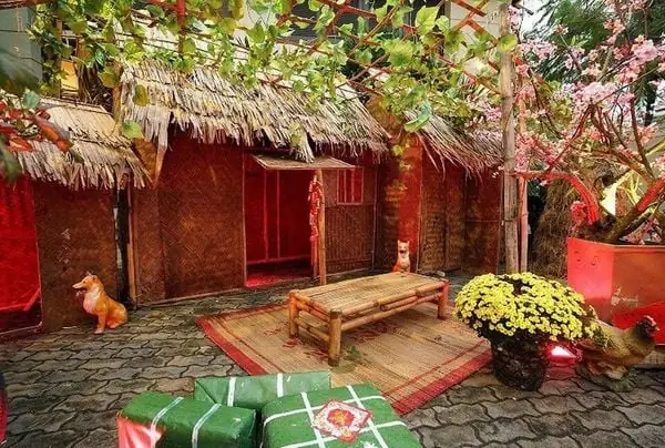 Trang Trí Tết Bằng Những Tiểu Cảnh Tết Xưa Trang Trí Tết Bằng Những Tiểu Cảnh Tết Xưa