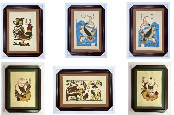 10 Bức Tranh Đông Hồ Phổ Biến / Nổi Tiếng Tiếng Nhất