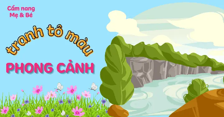 Tuyển Tập Tranh Tô Màu Phong Cảnh Đẹp Mê Ly, Giúp Bé Thỏa Sức ...