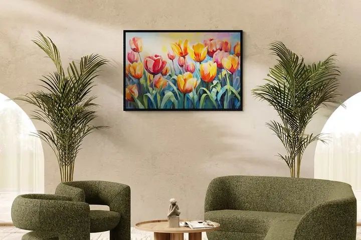 Ý Nghĩa Tranh Cánh Đồng Hoa Tulip