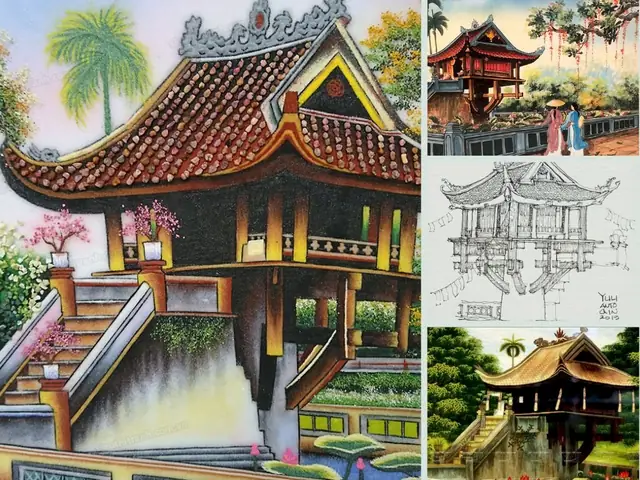 101 Mẫu Tranh Phong Cảnh Chùa Một Cột Đẹp Nhất, Chất Lượng Cao ...