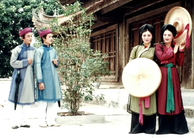 Hình Ảnh Cho Tranh Vẽ Lễ Hội Hát Quan Họ:
