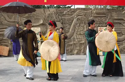 Hình Ảnh Cho Tranh Vẽ Lễ Hội Hát Quan Họ:
