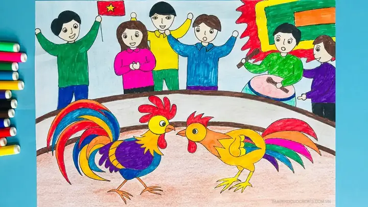 Hình Ảnh Cho Tranh Vẽ Lễ Hội Hát Quan Họ: