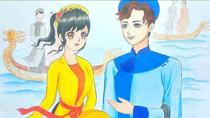 Hình Ảnh Cho Tranh Vẽ Lễ Hội Hát Quan Họ: