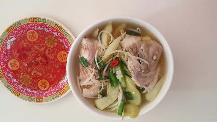 Canh Chua Cá Điêu Hồng Chấm Nước Mắm Pha
