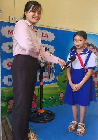 Đài Phát Thanh Truyền Hình Kiên Giang Trực Tiếp Ghi Hình Không Gian Văn Hóa Hồ Chí Minh Của Trường Tiểu Học Vĩnh Bình Bắc 3. Đài Phát Thanh Truyền Hình Kiên Giang Trực Tiếp Ghi Hình Không Gian Văn Hóa Hồ Chí Minh Của Trường Tiểu Học Vĩnh Bình Bắc 3.