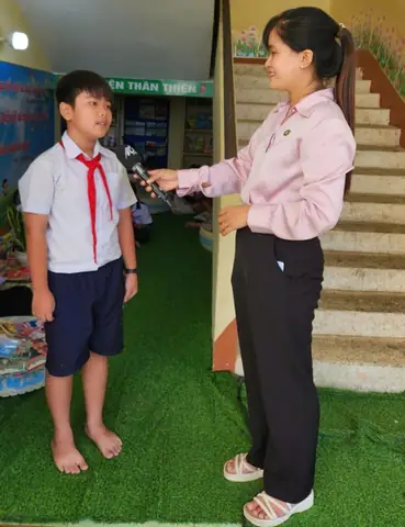 Đài Phát Thanh Truyền Hình Kiên Giang Trực Tiếp Ghi Hình Không Gian Văn Hóa Hồ Chí Minh Của Trường Tiểu Học Vĩnh Bình Bắc 3. Đài Phát Thanh Truyền Hình Kiên Giang Trực Tiếp Ghi Hình Không Gian Văn Hóa Hồ Chí Minh Của Trường Tiểu Học Vĩnh Bình Bắc 3.