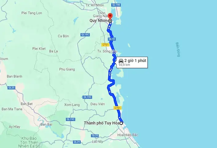 Khoảng Cách Từ Tuy Hòa Đi Quy Nhơn Bao Nhiêu Km? Khoảng Cách Từ Tuy Hòa Đi Quy Nhơn Bao Nhiêu Km?