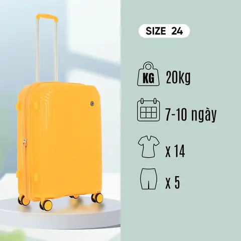 Kích Thước Của Vali Size 24