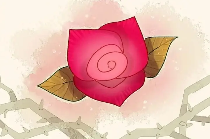 Cách Vẽ Hoa Hồng Xoắn Ốc