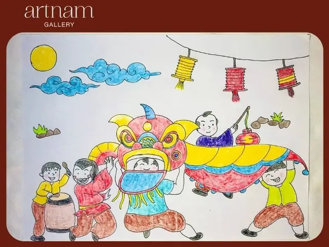 Tranh Vẽ Các Trò Chơi Dân Gian Khác