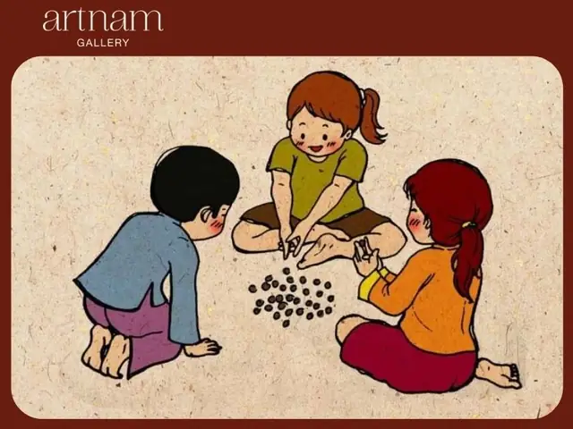Tranh Vẽ Các Trò Chơi Dân Gian Khác