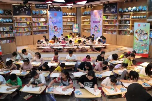Thiếu Nhi Hà Nội Cùng Văn Phòng Phẩm Hồng Hà Vẽ Tranh “tương ... Thiếu Nhi Hà Nội Cùng Văn Phòng Phẩm Hồng Hà Vẽ Tranh “tương ...