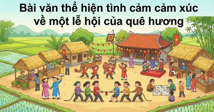 Viết Đoạn Văn Thể Hiện Tình Cảm Cảm Xúc Về Một Lễ Hội Của Quê Hương