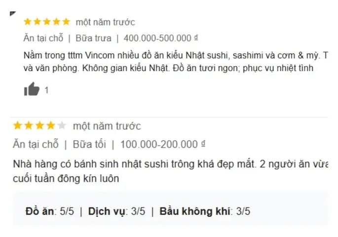 Ăn Gì Ở Vincom Bắc Từ Liêm? Khám Phá Ẩm Thực Nhật Bản Với Kai Sushibar