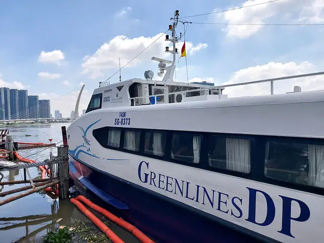 Onboard Greenlinesdp Ferry Onboard Greenlinesdp Ferry