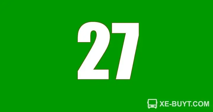 Xe Buýt 27 Bx Yên Nghĩa - Bx Nam Thăng Long, Hà Nội
