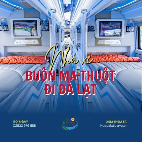 Bảng Giá 7 Nhà Xe Tuyến Buôn Ma Thuột (đắk Lắk) Đi Đà Lạt Uy Tín