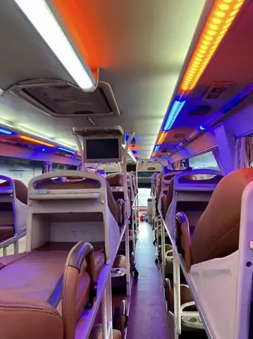 Nội Thất Xe Khách Thành Lý Đi Nha Trang Cam Ranh Từ Tam Quan, Bồng Sơn