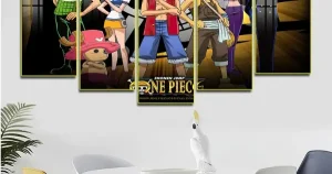 Tranh Treo Tường Hoạt Hình Đảo Hải Tặc - One Piece | Tuongvip.vn