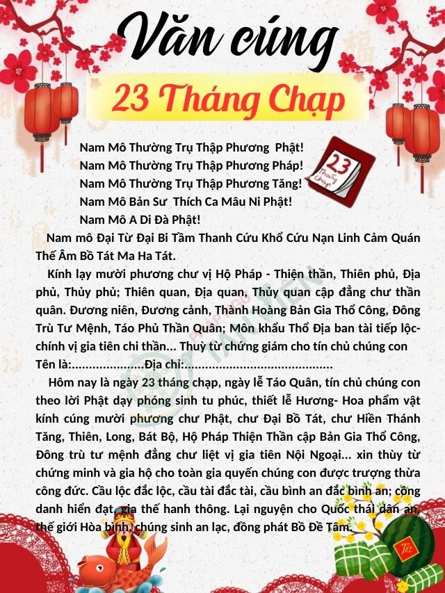 bài cúng 23 tháng chạp - Hình 2